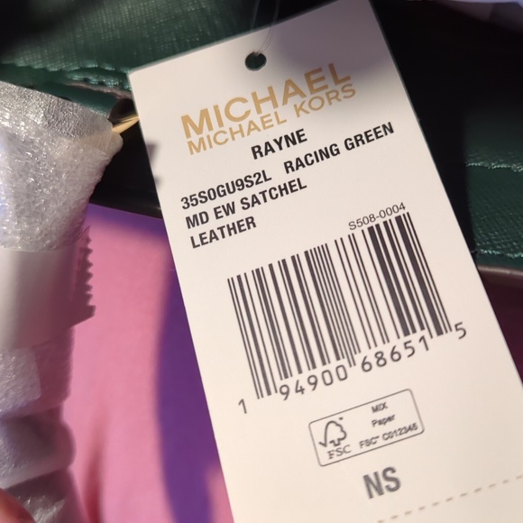 Racing Green Satchel - Picture 6 of 6